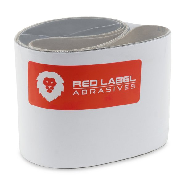 Red Label Abrasives 4 X 36 Inch 400 Grit Silicon Carbide Sanding Belts, 3 Pack