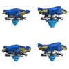 Beyblade Burst QuadDrive Salvage Valtryek V7 Spinning Top Starter Pack - Attack/Stamina Type Battling Game with Launcher, Toy for Kids
