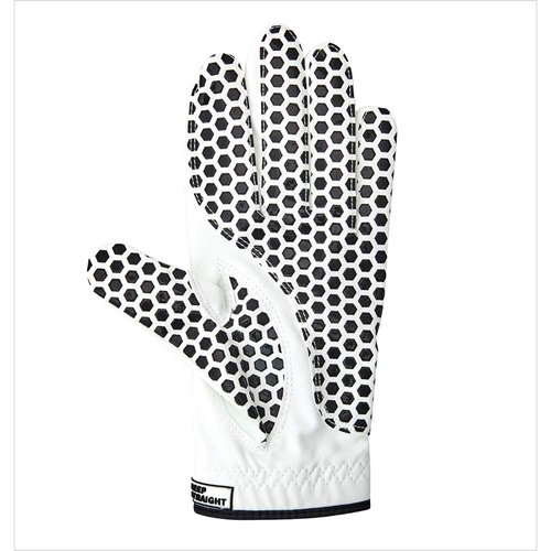 GOLFSKIN Golf Gloves for Men Black Honey Comb Design (Small)