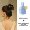 FOMIYES Hair Claw Clip Sports Hair Clips Pickleball Paddles Shape Hair Barrettes Games Hair Jaw Clamps Hair Updo Grip Hair Accessories for Women Girls