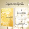 SNP - Supercharged Korean Face Sheet Mask - 12 Sheets Variety - 4 Collagen, 4 Aloe, 4 Rose- Best Gift Idea for Mom, Girlfriend, Wife, Her, Women