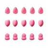 Pink 15 Pcs Beauty Blender Sponge Set:Medium Makeup Sponges For Foundation,Powder,Liquid,Facial Makeup Tools,Latex-Free, High-density Beauty Sponge
