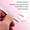 sansheng 48 Pcs Tweezers For Eyebrows - Slant Tip Steel Tweezers - Tweezer Set for Eyebrow Shaping and Facial Hair Removal - Best tool for Men and Women (Silver)