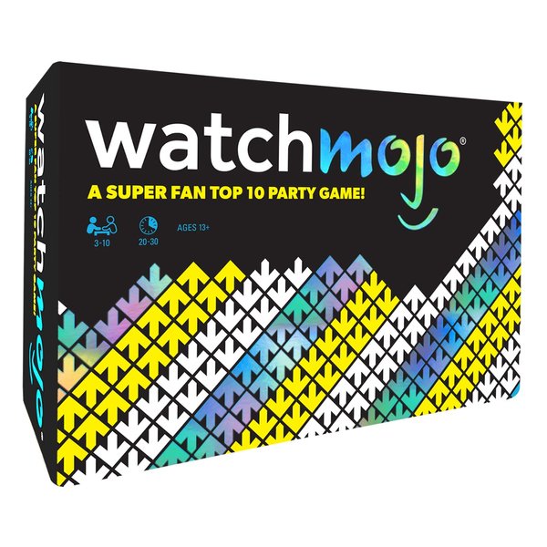WatchMojo: A Super Fan Top 10 Party Game, 400 Cards Included, Game Board, Dry Erase Scoreboard and Marker, for 3 to 10 Players, 20 to 30 Minute Play Time, for Ages 13 and up