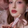 Flower Knows Violet Strawberry Rococo Glowy Lip Gloss-Moisturizing Tinted Lip Plumper Oil-Hydrating Glitter Lip Makeup for Girls&Women-Vegan & Cruelty-Free-0.12 Fl Oz,1 Count (G02 Rasberry Booze)