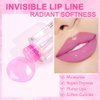 FeiCuiYun Translucent Pink Magic Color Changing Lip Glow Oil, Long Lasting Nourishing Lip Glow Oil Non-sticky Fresh Texture Lip Gloss, (Color Changing Lip Oil, 1 Pcs)