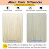 Amarlis Blonde Bob Wigs for Women, 12 Inch Platinum Blonde Bob Wig with Bangs Silky Soft Synthetic Fibers Wigs Hair for Cosplay Daily Party(12 Inch, Platinum Blonde)