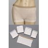 MediChoice Incontinence Underwear Mesh Brief, Polyester/Spandex, XXXXL, White Waistband- 1314MB8005 (Bag of 5)