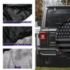 Jusen American Flag Spare Tire Cover Fit for Jeep Wrangler Rv SUV Truck Travel Trailer 14" 15" 16" 17",Waterproof and dustproof Protection Tires (15" for tire Diameter 27.5"-29.5"/69.85-74.93cm)