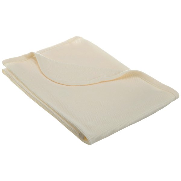 American Baby Company 30 X 40 Thermal/Waffle Swaddle Blanket Made with Organic Cotton, Natural Color, Soft Breathable, for Boys and Girls
