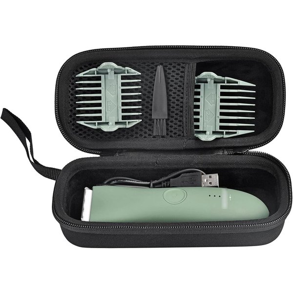 MEROM Hard Case Compatible with Meridian Shaver Electric Groin Body Trimmer, Case for Meridian Grooming, Hard Travel Storage Case for Meridian Trimmers and Accessories - Case Only