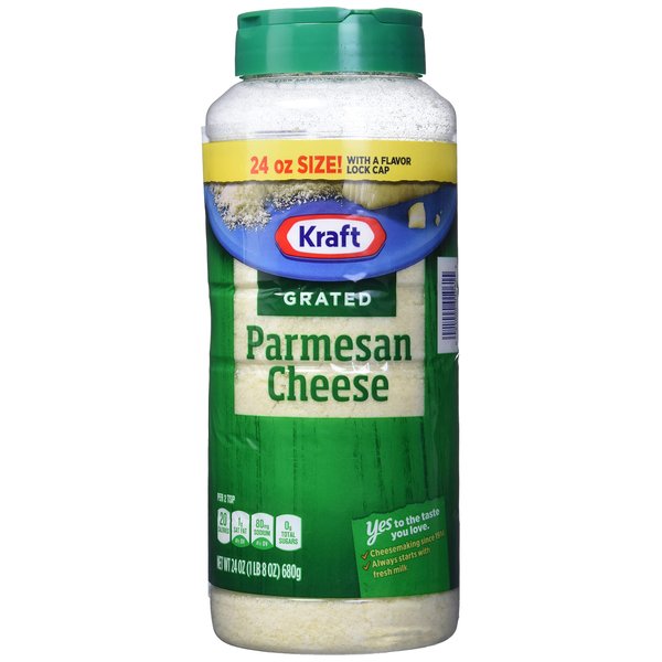 Kraft 100% Grated Parmesan Cheese, 24 Oz