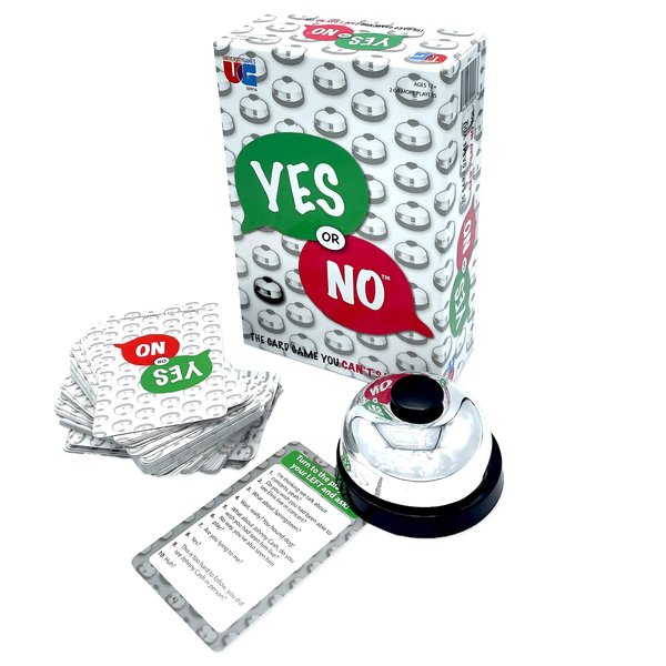 Yes or No, The Card Game You Can't Say No to, a Party Game from University Games for 2 or Players Ages 12 and Up (00916)