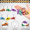 Aoriher 48 Pcs Race Car Birthday Party Favors Racing Rubber Bracelets and Car Theme Keychains Racing Party Goodie Bag Fillers Classroom Rewards for Girls and Boys Birthday Party Decoration Supplies