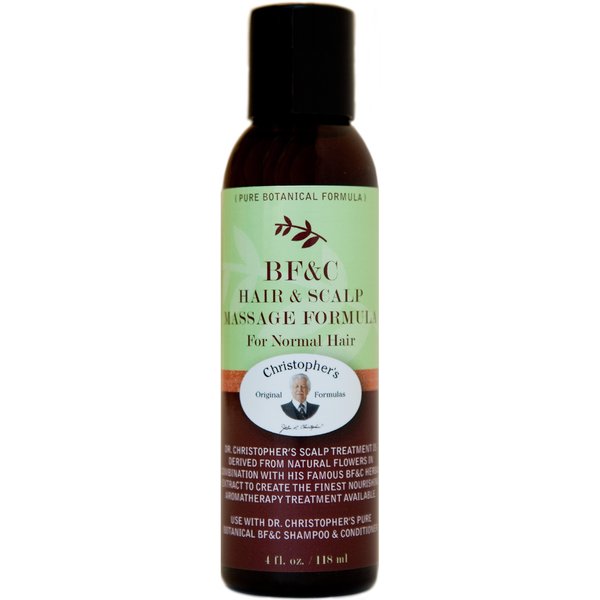 CHRISTOPHER'S ORIGINAL FORMULAS BF&C Hair & Scalp Massage Oil 4 OZ
