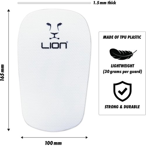 Heat Mouldable Mini Soccer Shin Guards/Pads Mens/Women/Boys/Girls - Lightweight & Comfortable - Revolutionise Your Performance with Customisable Protection - to Wear with Grip Socks and Sock Sleeves