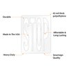 SmartSign 42 x 54 inches Stop Reusable Stencil with 48" Letter Height, 63 mil Plastic, Easy to Wash, for Parking Lot, Sidewalk, School Zone, Driveway, Private Road, Park, USA Made