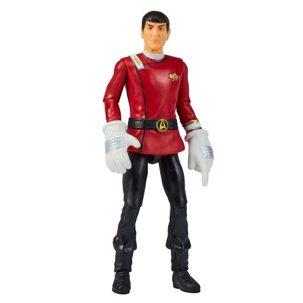 Star Trek Playmates Toys Universe: 5" Captain Spock Wrath of Khan Action Figure with Accessories