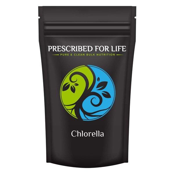 Prescribed For Life Organic Chlorella Powder | Algae Powder Rich in Vitamin C, Omega-3 and Antioxidants | Vegan, Gluten Free, Non GMO | Chlorella pyrenoidosa (12 oz / 340 g)