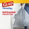 Glad ForceFlex Tall Kitchen Drawstring Trash Bags, Fresh Clean, 13 Gal, 40 Ct (Package May Vary)
