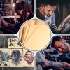 3mm Tattoo Fake Skins - YONGDA 5pcs Blank Tattoo Skins Practice 7.5 * 5.6 inches Double Sides Tattoo Practice Skin Fake Tattoo Soft Skin for Beginners and Artists