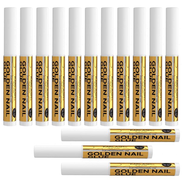 14 pcs Nail Tip Glue - Adhesive Super Bond for Acrylic Nails Tips - 0.07 oz for each glue