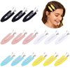 15 Pieces 2.4 inch No Bend Styling Clips for Hairstyles, Curls, Bangs, Makeup - Hair Clips for Women and Girls