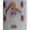 Hair dryer & rollers AO011