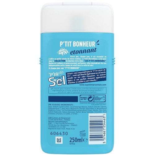 Le Petit Marseillais Grain de Sel SEA Salt Shower Gel from France