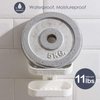 TAILI Double Layer Soap Dish Suction Cup Soap Holder, Strong Sponge Holder for Shower, Bathroom, Tub and Kitchen Sink, Drill-Free, Removable