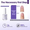 Gellen Nail Dehydrator and Primer, Acid-Free Nail Prep Dehydrate and Bond Primer for Long-lasting Acrylic Powder UV Gel Polish Press-on Nails, Fast Air Dry Strong Adhesion Nail Art Must Have Kit
