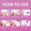 Melous Medium Square Soft Gel Nail Tips, 12 Sizes, 600 PCS, Full Cover, Matte Finish