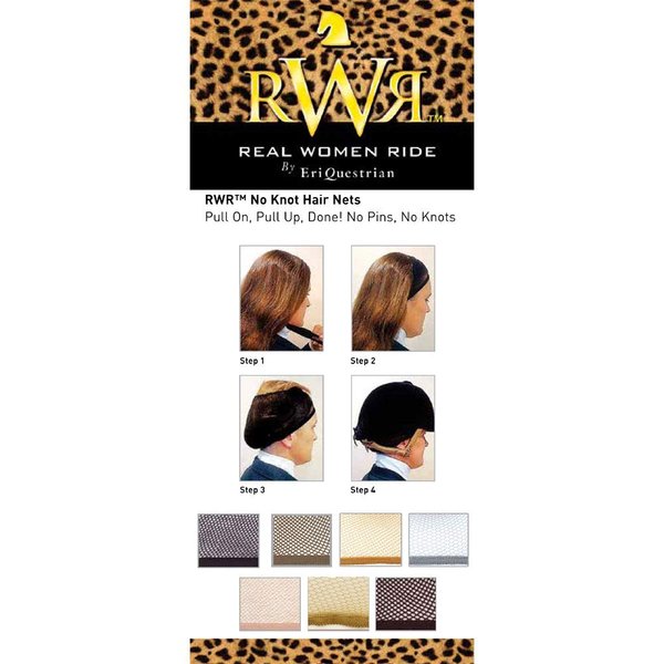 RWR No Knot Hair Nets (Auburn)