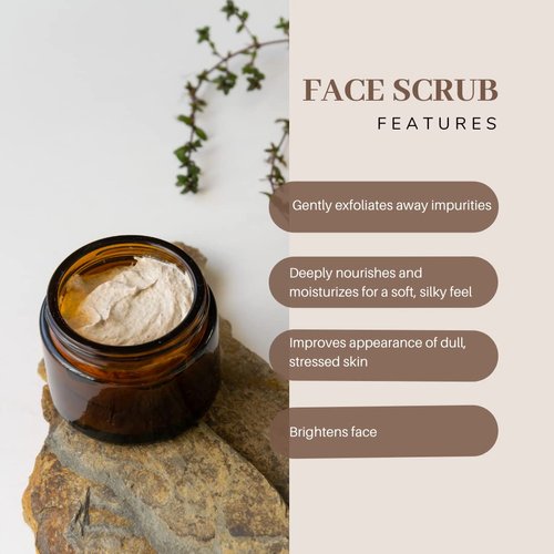 Farmacy Revolution Exfoliating Scrub with Coconut, Vitamin E & JoJoba - Brightening Face & Body Scrub for Smooth, Moisturized Skin