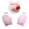 squishies Squishy Toy 5Pcs Medium Size 3inch Party Favors for Kids Kawaii squishies Mochi Animals Stress Reliever Anxiety Xmas Gifts Rabbit Toy Storage Box