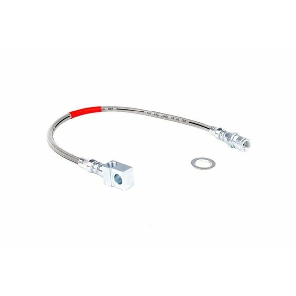 Rough Country Rear Stainless Brake Line for 71-87 GMC C15/K15 | 4-6" - 89335S