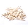 100Pcs Orange Wood Sticks for Nails, HOOMBOOM Double Sided Cuticle Pusher Remover Nail Art Manicure Pedicure Tool for Manicure Pedicure