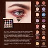 zeesea The British Museum Egypt Collection Eyeshadow Shimmer Matte Glitter 16 Colors Eyeshadow Palette (#08CHERRY BLOSSOMS)