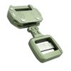 ADF® Raptor II Tactical Military Police Aluminum Quick Release 1" Belt Buckle, Foliage Green