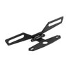 Motorcycle License Plate Bracket, Motorcycle License Plate Mount, Adjustable Motorcycle Flip Plate, Universal Rear Light Bracket Mount, License Plate Holder for Motorcycle ATV