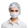 Fancystyle Case of 1000 24-Inch Disposable Hair Nets Bouffant Cap for Food Service Cooking Salon Spa