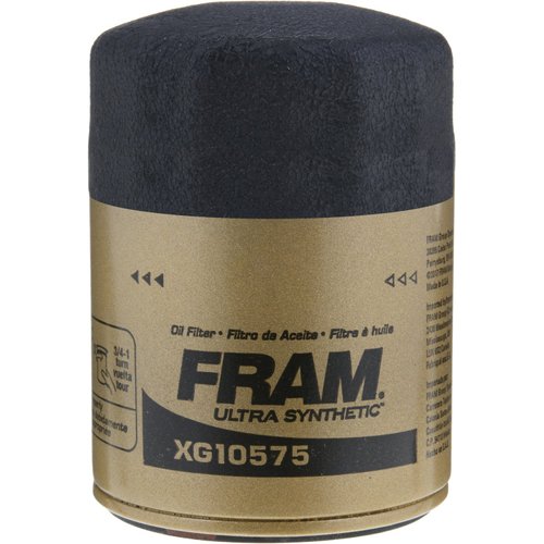 FRAM Ultra Synthetic Automotive Replacement Oil Filter, Designed for Synthetic Oil Changes Lasting up to 20k Miles, XG10575 with SureGrip (Pack of 1)