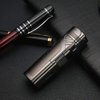 Promise by Honest Torch Lighter Quadruple 4 Jet Flame Refillable Butane Cigar Lighter with Cigar Punch,Gift Box (Gunmetal)