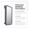 ToiletTree Products Fogless Shower Bathroom Mirror with Squeegee and Travel Bag