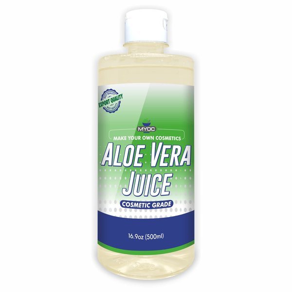 Myoc Aloe Vera Juice Pure Aloevera Juice, Aloe Vera Juice for Lotion Making, Aloe Vera Juice for Cosmetic, Aloe Vera Juice Bulk – 500 Ml (16.90 Oz) Pack of 1