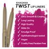Khasana Lip Liner - Automatic Pencil Set, Smooth Creamy Application, Long-Lasting, Nourishing & Moisturizing Formula. Transfer-Proof (Genoa 37 33 35, 13)