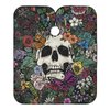 ALAZA Vintage Skull Flowers Barber Cape for Men Women, Waterproof Haircut Apron Beard Shaving Bib Hair Cutting Cloth 55 x 65 Inch