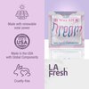 La Fresh Nail Polish Remover Wet Wipes with Lavender, Aloe Vera, and Vitamin E Pack of 50ct Acetone-Infused Pads - Nail Care Travel Essentials