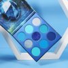 Docolor Eyeshadow Palette 9 Colors Gemstone Shadow Palette Highly Pigmented Mattes Shimmers Naked Smokey Glitter Cream Colorful Powder Blendable Long Lasting Waterproof Makeup Palette-Blue