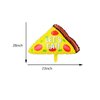 6PCS Pizza Foil Balloons Pizza Mylar Foil Balloon for Pizzaria Themed Birthday Decorations Supplies